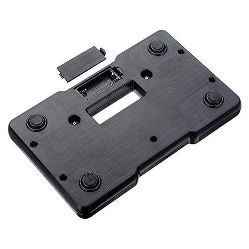 Báscula Digital Electrónica para Baño, Máx 150Kg Negra miniatura 3