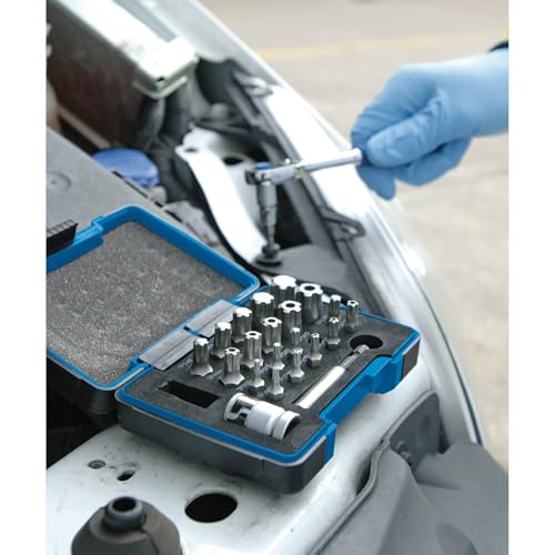 Draper TXP23/KIT 1/4 and 3/8 Inch Square Drive TX Star Plus Bit Set - Image 4