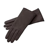 Halbsteppnaht; Futter: 52% Kaschmir, 48% Lammwolle; Länge: 2 1/2 Zoll