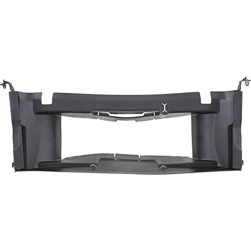 Evan-Fischer Radiator Support compatible with 3-SERIES 13-14 Lower Crossmember Air Guide Black M Sport Line Sedan/Wagon
