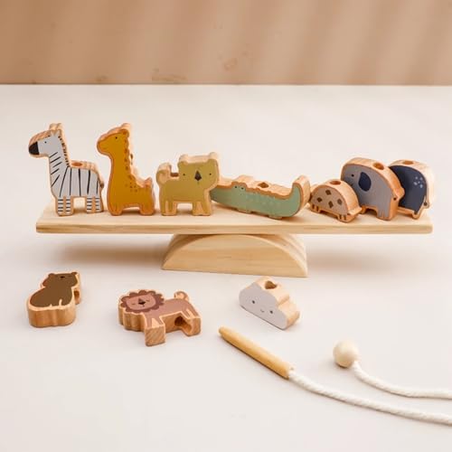 Imagen de Jessruly Waldorf Juguete de equilibrio de madera