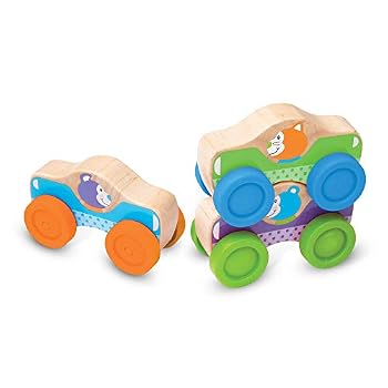 Misc. Animal Stacking Cars Book