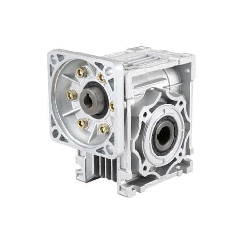 MIAOSHE NMRV050 �E�H�[���M�A�{�b�N�X�����@ 104x104mm �t�����W�A14mm���̓V���t�g�A25mm�o�̓{�A�A104���M�����[�V�������[�^�[�p ���^�� �M�A�{�b�N�X(Ratio 25 to 1)