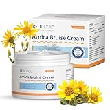 Redcool Arnica Cream Extra Strength for Thin Skin, Arnica Montana Cream with Vitamin K C & E, Fast Absorbing Hydrating Cream for Face and Body, Supports Skin Recovery Appearance, 4.23 oz