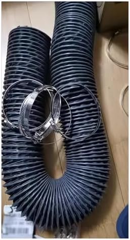 Telescoping Dryer Vent Duct Hose - Durable Air Ducting for HVAC Ventilation, Efficient Exhaust Pipe for Optimal Airflow Management, Flexible & Adjustable Design