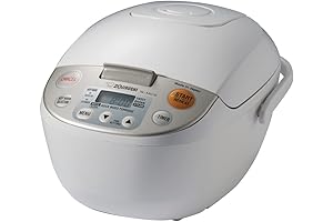 Zojirushi Neuro Fuzzy NL-AAC10 Micom Rice Cooker (Uncooked) and Warmer