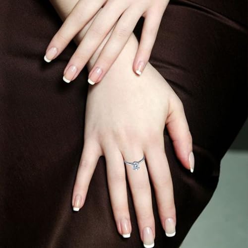 IGI Certified Personalized 10k 14k 18k Solid Gold/925 Sterling Silver Pear-Shaped Rings for Women Personalized Wife Moissanite Ring Customized Engagement Wedding Rings with Lab Grown Diamond and Names for Couple Wife2