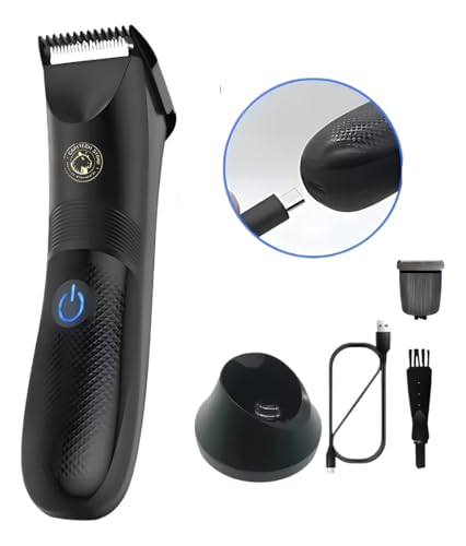 Aparador Pelo Barba Elétrico Anti Corte Prova d´agua c/LED
