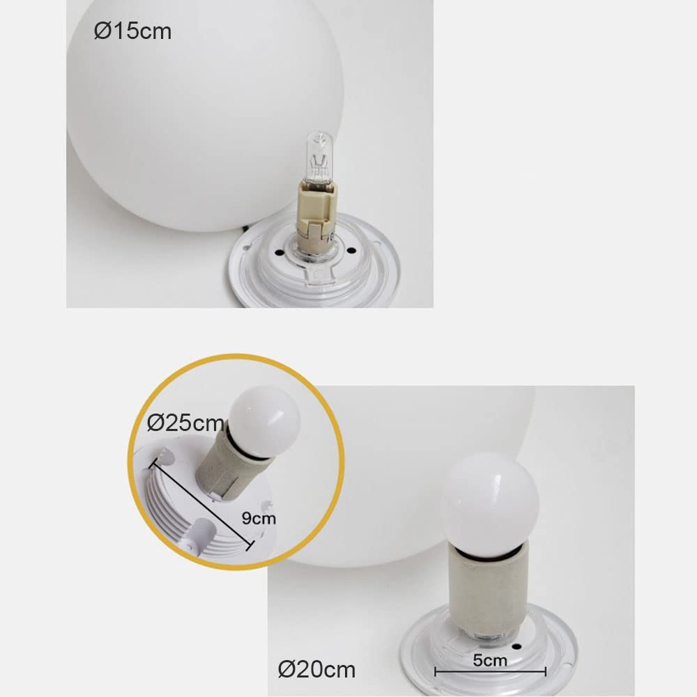 Nordico Salotto Studio Luci A Palloncino Stanza Dei Bambini Plafoniera E27 Orso Lampada Da Soffitto Cameretta Lampade Ragazzo Ragazza Illuminazione Interna Lampadina G9 Lampadario Ø25CM,D