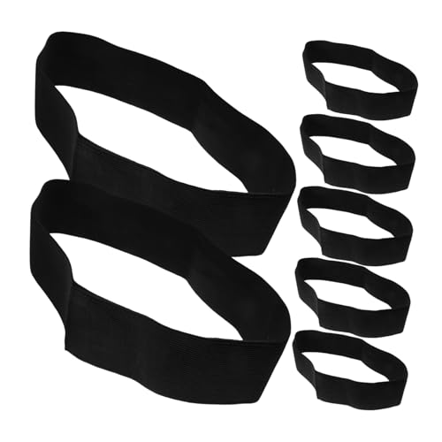 PRETYZOOM 7PCS Thickened Adjustable Straps for Quick Binding Organizing and Securing Home Outdoor Industrial Items Strong Multi Purpose Elastic Straps