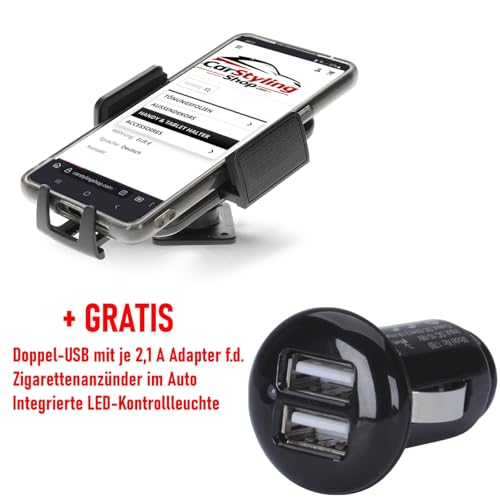 Foto von Universelle 'Gripper 6' Telefonhalter mit Gelenksockel 59-89mm