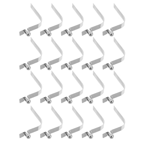 HEMOTON 20 Piezas Conectores de Hierro para Marco de Toldo de Sombrilla de Cuatro Patas, Herrajes Resistentes para Reparación de Marquesinas de Jardín y Uso Exterior en Patios