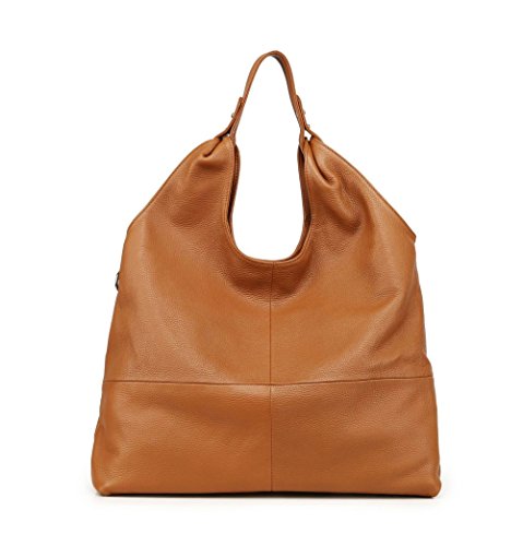 Sac à bandoulière cuir souple première couche de vachette unique