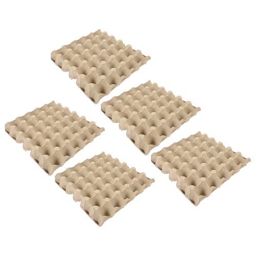 ASAKKURA Boîtes à Œufs en Papier 30 Pièces, Plateaux Empilables et Solide pour Stockage Sécurisé à Domicile et Usage Quotidien