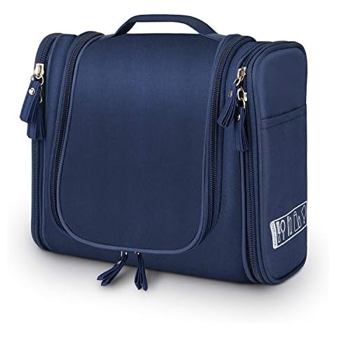 Hanging Toiletry Bag Make up Wash Cosmetic Bags Waterproof Lightweight Portable Kit Organizer Travel Bag for Women and Men Sturdy Hook Luggage Storage Pack Cover