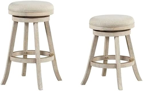 Vista 5 de Boraam Fenton Taburete giratorio para mostrador [cepillo de alambre marfil]