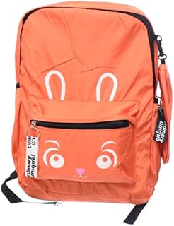 Waterproof High Capacity School Backpack Designed With Front Pocket And Two Side Pockets Comfortable Shoulder Straps Included Cute Pencil Case Practical For Students - Multi Color