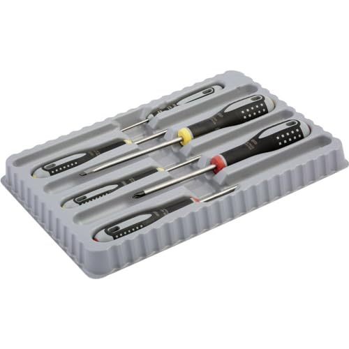 Bahco BE-9881 Ergo Screwdriver Set 6 Piece | Workshop Ready | Trade Use
