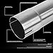 DNA MOTORING ZTL-25SS-8P 8 Pcs 2.5 Inches Stainless Steel DIY Custom Exhaust Tubing Mandrel Bend Pipe Straight & U-Bend Kit, Universal Fit