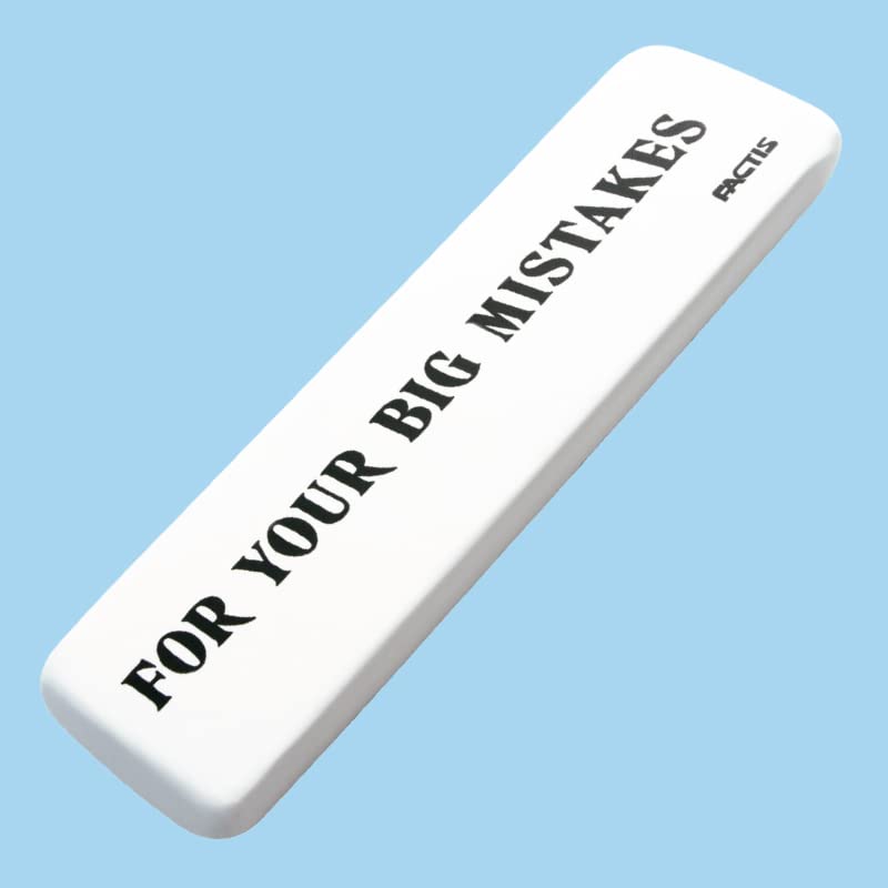 Gomme géante « For your big mistakes ». FACTIS®