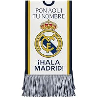 Genérico Stock Futbol - Bufanda Personalizada | Azul Blanca y