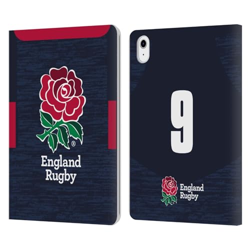 Funda Inglaterra Rugby iPad Air 2022 carcasa cuero libro protectora tablet