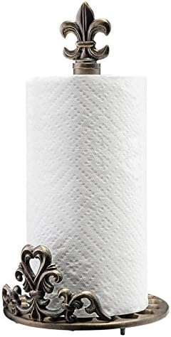 Fleur de Lis Paper Towel Holder