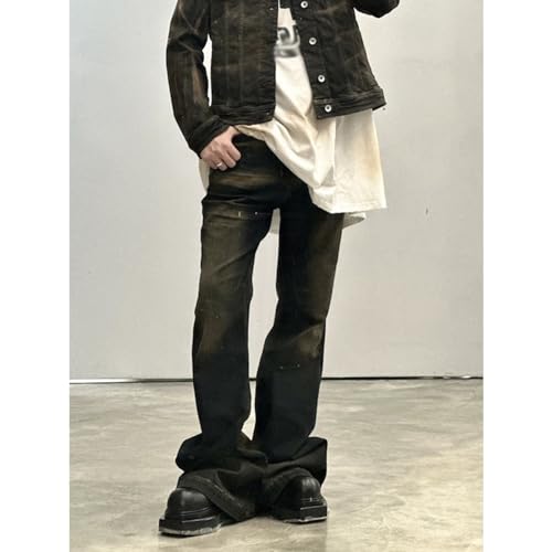 Unisex Wide Leg Washed Micro Flared Jeans for Both Men and Women3