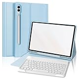Clavier de tablette se connecte à vos appareils via Bluetooth. Vous pouvez l'emporter partout et l'utiliser à tout moment. Distance de fonctionnement jusqu'à 10 mètres.