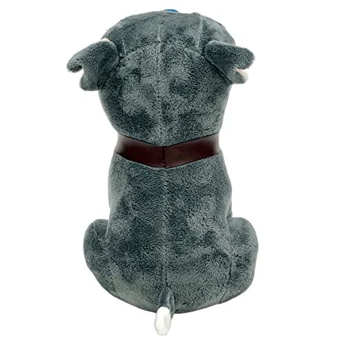 Limited Edition Stuffed Animal Toy, Pit Bull Dog Plush Doll, Based On Children's Book Chance The Blue-Nosed Reindeer #TOP2