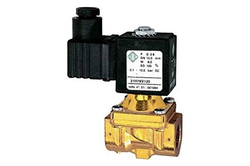 RIEGLER 102931-MV 1362 G 2/2-MV,MS,NC,vorge.,24V DC,8W,NBR,G3/8,PN0,1-10bar, 1Stk