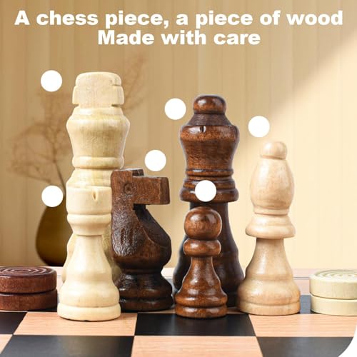 Plateau de jeu en bois noble et ses pions de voyage authentiques - 6