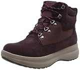 Exterior: piel Clarks Un Orbit Lace, Botas de Nieve Mujer, Morado (Aubergine), 36 EU