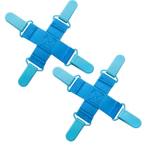 2 Pieces Bed Sheet Detangler Reduces Laundry Tangles Prevent Bed Sheets Blankets Duvet Covers from Twisting, Tangling, and Balling in Washer and Dryer