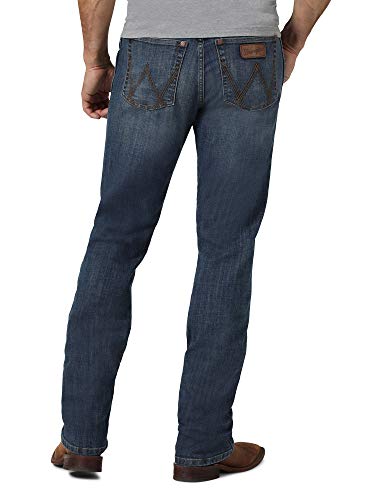 Image of Wrangler Men's Retro Slim Fit Straight Leg Jean