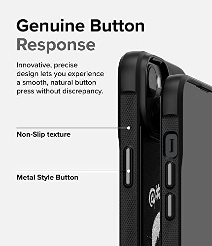 Image of Ringke Onyx Design Compatible with iPhone 14 Plus Case Cover Rugged Flexible Durable Anti-Slip TPU Protection Shockproof iPhone 14 Plus Back Cover - Graffiti
