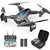 DEERC D10 Foldable Drone with Camera for Adul...