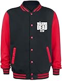 The Walking Dead Daryl Dixon - Fight The Dead - Wings Collegejacke schwarz/rot XL