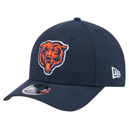 Casquette New Era 9Forty Chicago Bears M-Crow Snapback homme femme casquette NFL noire