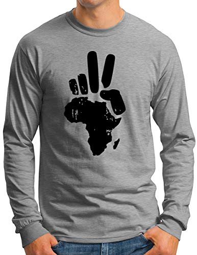 T-shirt OM3 Peace-Africa homme portant un message fort de liberté et paix