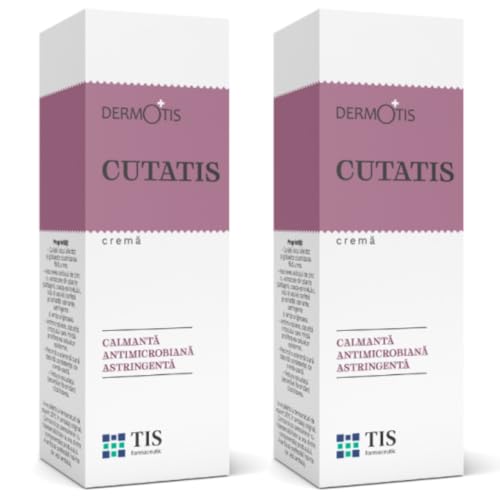 CutaTIS Crema Cicatrizzante - Prurito e Irritazioni, Arrossamenti e Fastidi Intimi, Eczemi, Pelli molto Secche, Ragadi, Furuncoli, Ferite, Ustioni, Ragadi cutanee, Geloni, Arrossamenti - 2 x 20g
