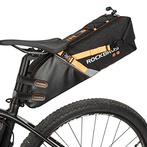 Amazon.co.jp: ROCKBROS(ロックブロス)サドルバッグ 自転車 ロード