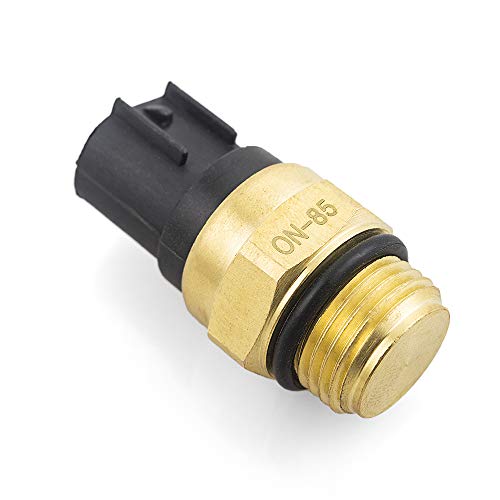 Evomosa Universal Temperature Thermo 85-On Radiator Fan Switch For Suzuki Gsxr 600 750 1000 Gsx1300R Hayabusa 1999-2007 Gsf600 Bandit Sv650 1000 #TOP1