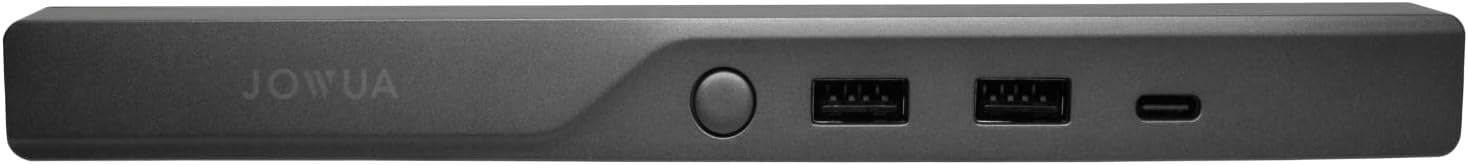 JOWUA Mini LED Hub Bar Compatible for Tesla Model S/X (2021+), 1 USB-C Port, 2 USB-A Ports