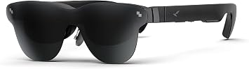 RayNeo Air 4 Pro AR/XR Glasses, HDR10 201" Virtual Display, 120Hz 3D Movie & Gaming Video Display, USB-C Plug & Play for iPhone 17/16/15, Android, Switch 2, PS5, Steam Deck