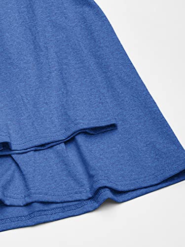 Hanes Men's Short Sleeve X-Temp W/ Freshiq T-Shirt 2-Pack, Royal Blue Heather, Large #TOP3