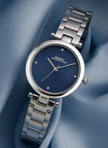 Image of French Connection Blue Sunray Dial, Analog Watch for Women - FCN0166USM