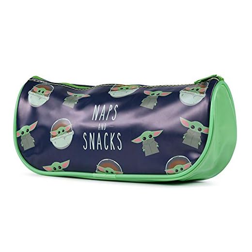 Pyramid Baby Yoda Star Wars-Estuche para Siestas y Aperitivos, Juventud Unisex, Multicolor, Talla única