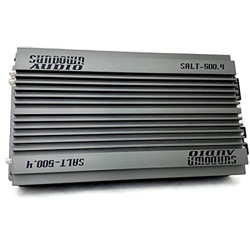 Sundown Audio SALT-500.4 Series 2000W RMS 4 Channel Car Amplifier