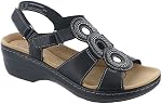 Clarks womens Merliah Derby Heeled Sandal
